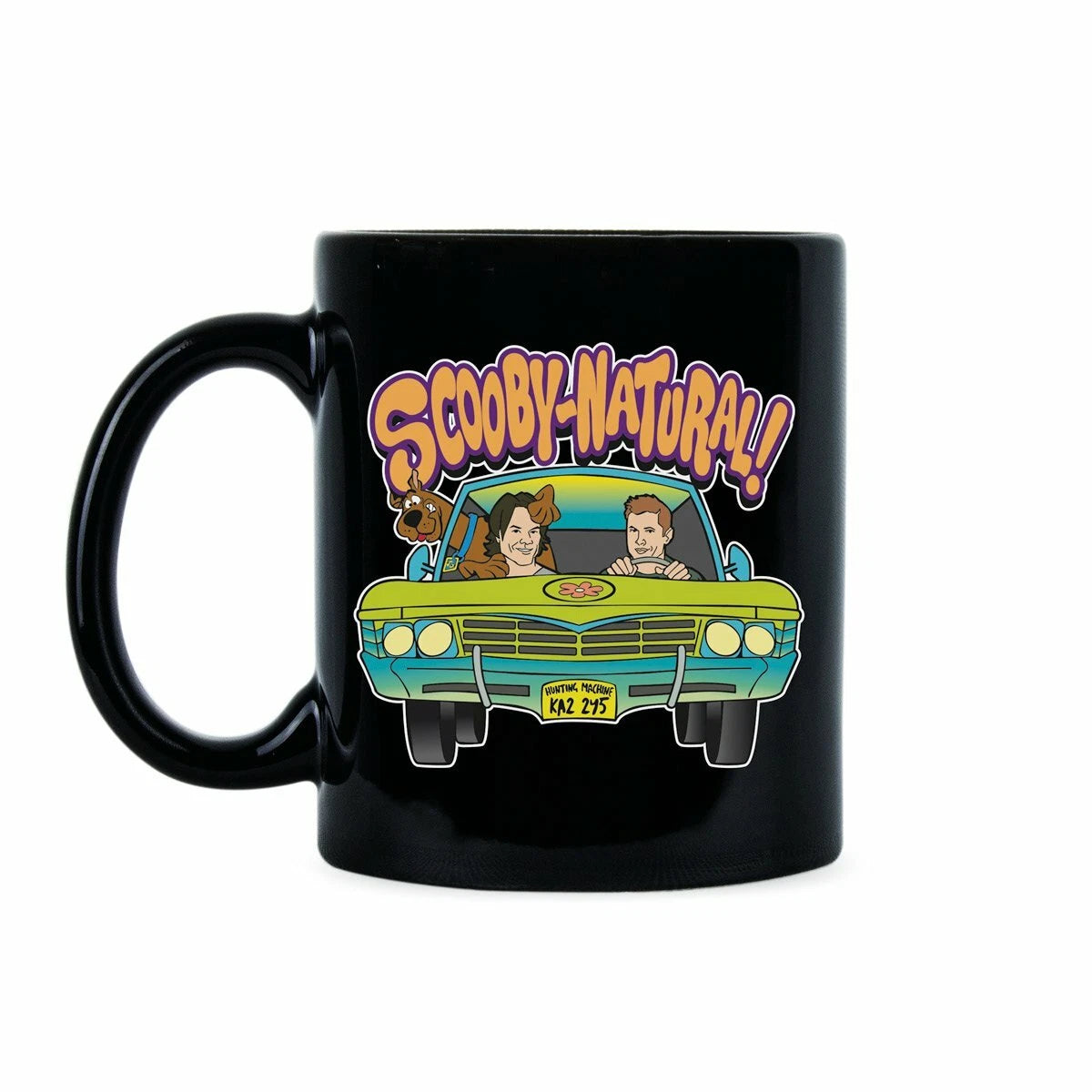 Supernatural Dog Parody Coffee Mug – 11oz Black Ceramic Cup