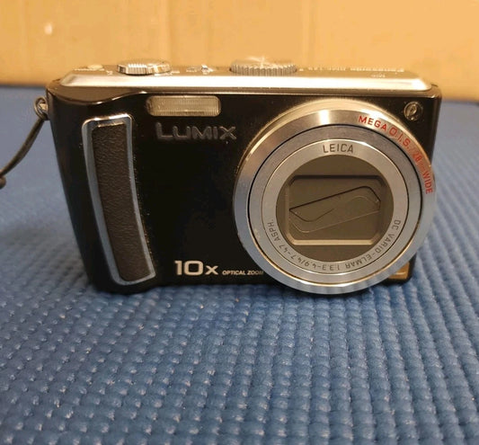 Panasonic Lumix DMC-TZ4 9.1MP Digital Camera – 10x Zoom – Black (Used)