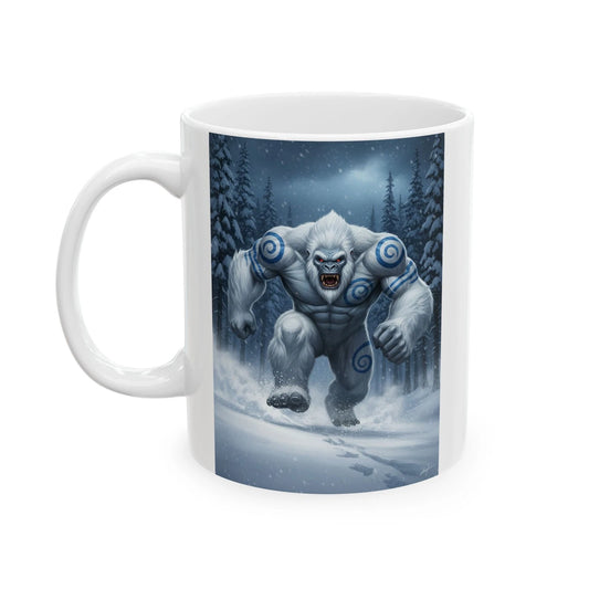 Sasquatch Legendary Cryptid Funny Mug – 11oz White Ceramic Cup