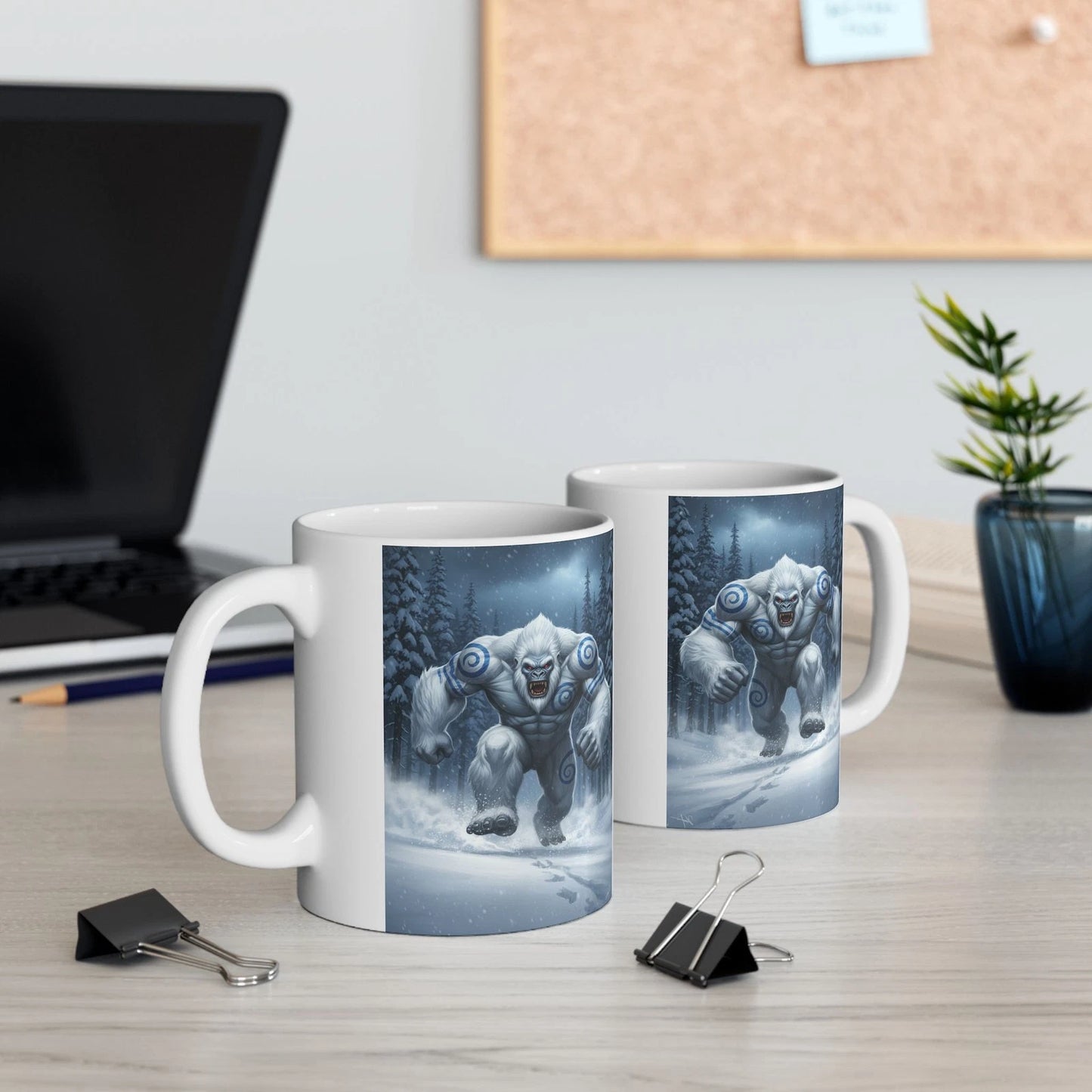 Sasquatch Legendary Cryptid Funny Mug – 11oz White Ceramic Cup