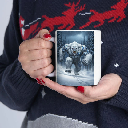 Sasquatch Legendary Cryptid Funny Mug – 11oz White Ceramic Cup