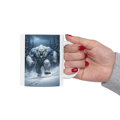 Sasquatch Legendary Cryptid Funny Mug – 11oz White Ceramic Cup