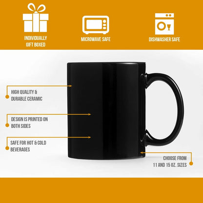 Supernatural Dog Parody Coffee Mug – 11oz Black Ceramic Cup