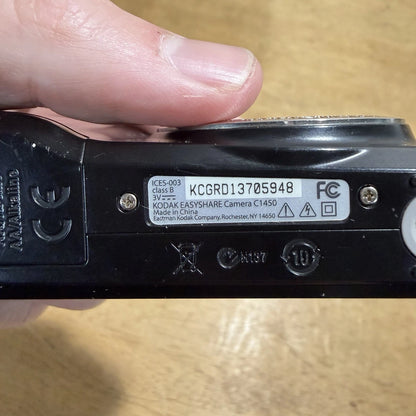 Kodak EasyShare C1450 14.0MP Digital Camera – Black (Used)